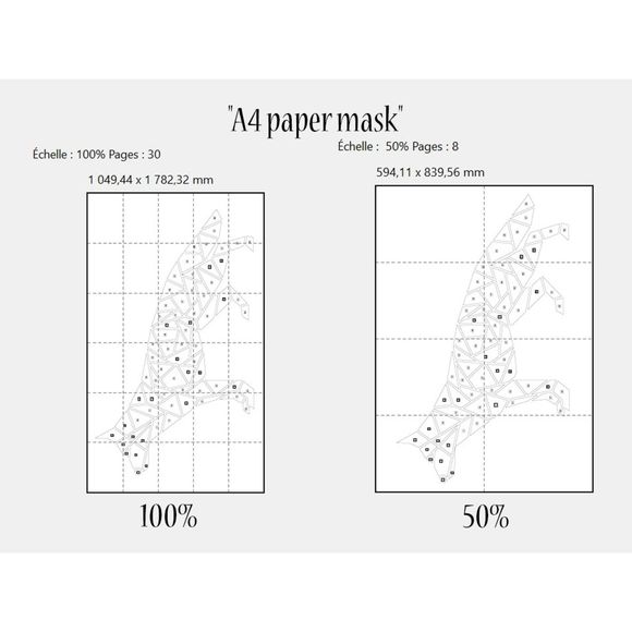 DGEmily Geometric German Shepard Wall Art | Large-Scale Wall Decor | Custom Size - Picture 4 of 4